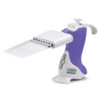 25-1250µL Pipette, Ovation, (E8) Electronic Multichannel, Purple