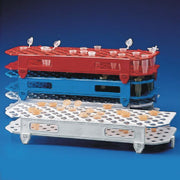 Snap-N-Rack Tube Rack for 1.5mL and 2.0mL Microcentrifuge Tubes, 100-Place, PP, White