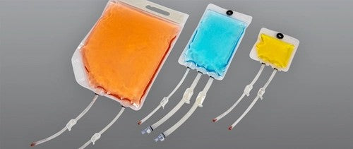 2-Port Liquid Single-use Bags, 1L