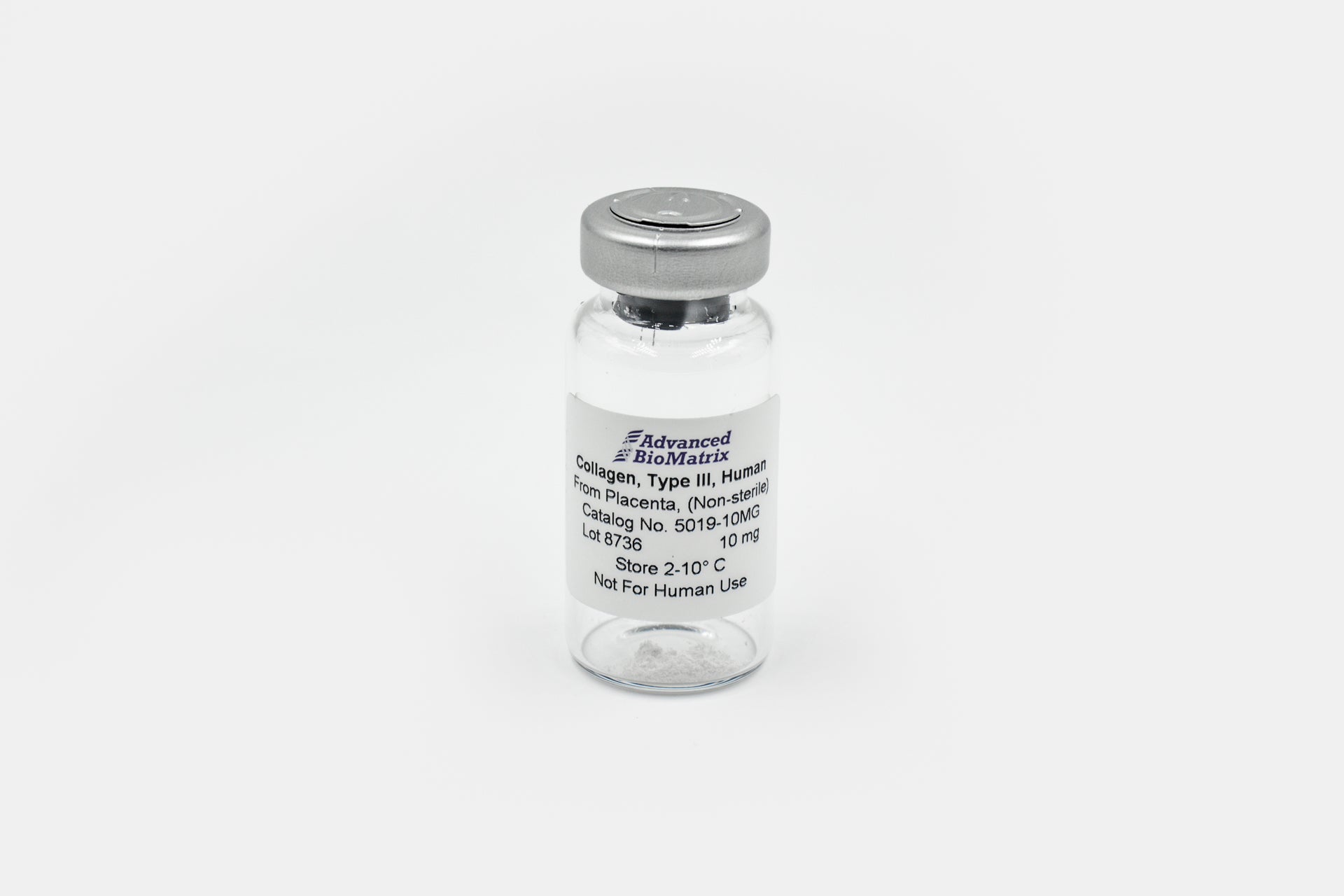 Human Collagen, Type III, Powder, Non-sterile, 10 mg