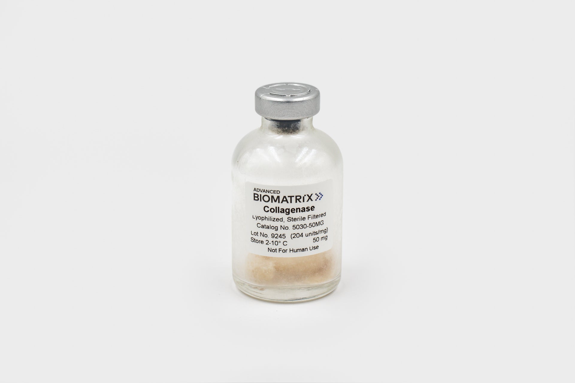 Collagenase, Lyophilized Powder, 50 mg