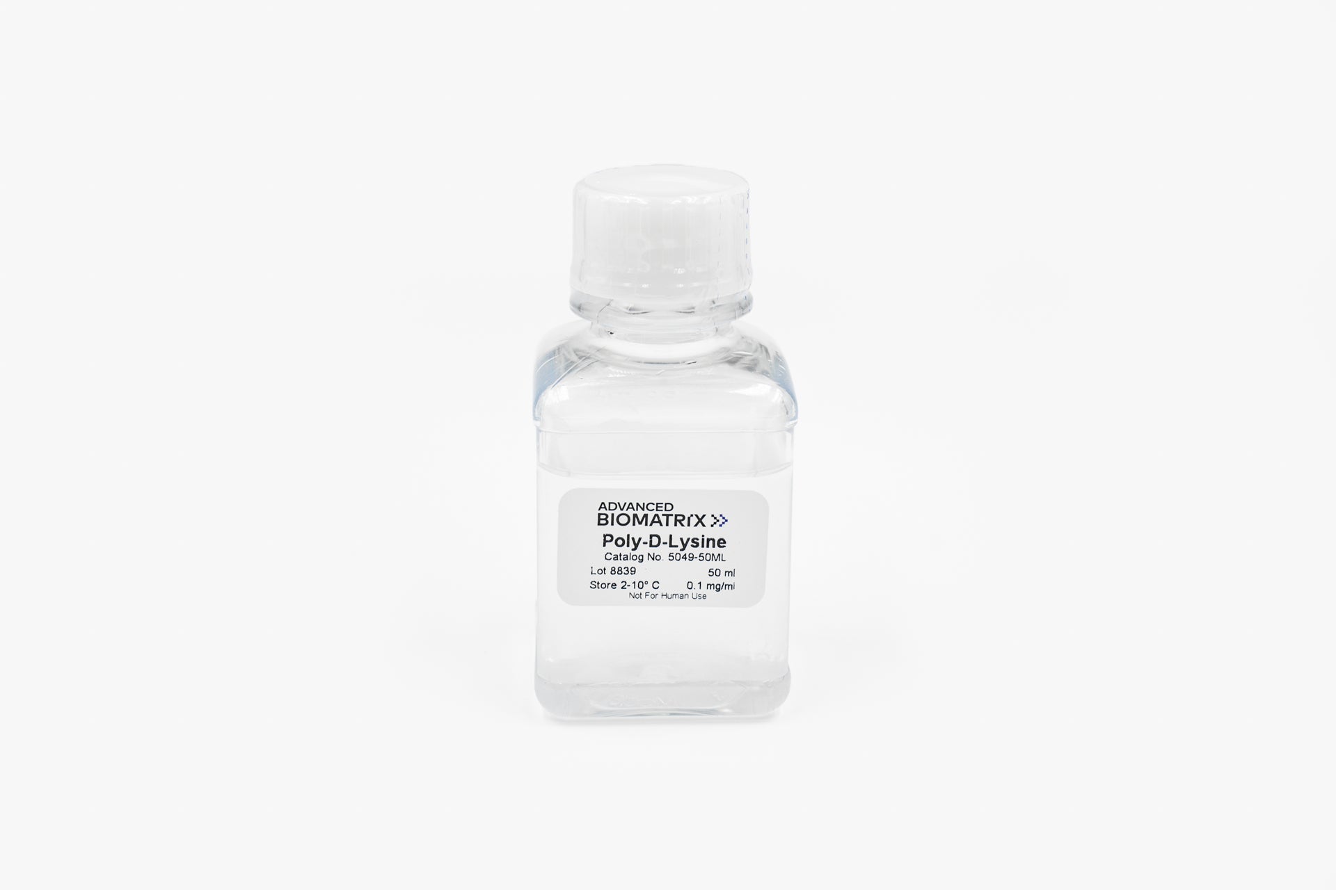 Poly-D-Lysine, Solution, 0.1 mg/ml, 50 mL