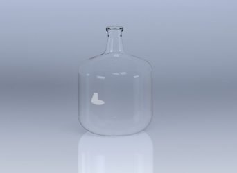 45L Carboy, #12 Stopper Neck