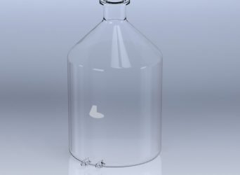 20L Carboy, With #12 Stopper Neck