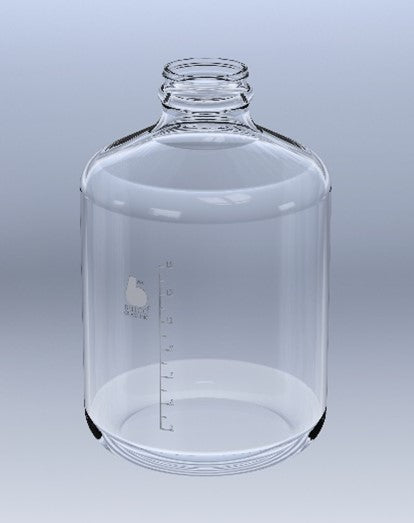 19L Screw Threaded Carboy with 100mm Neck and PP Cap