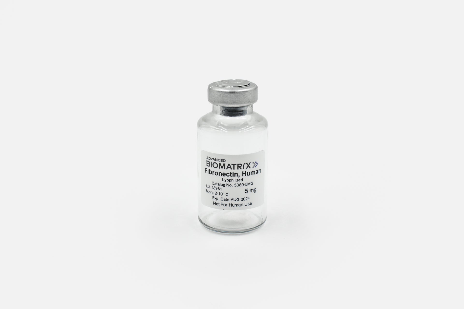 Fibronectin, Human, Lyophilized 5.0 mg