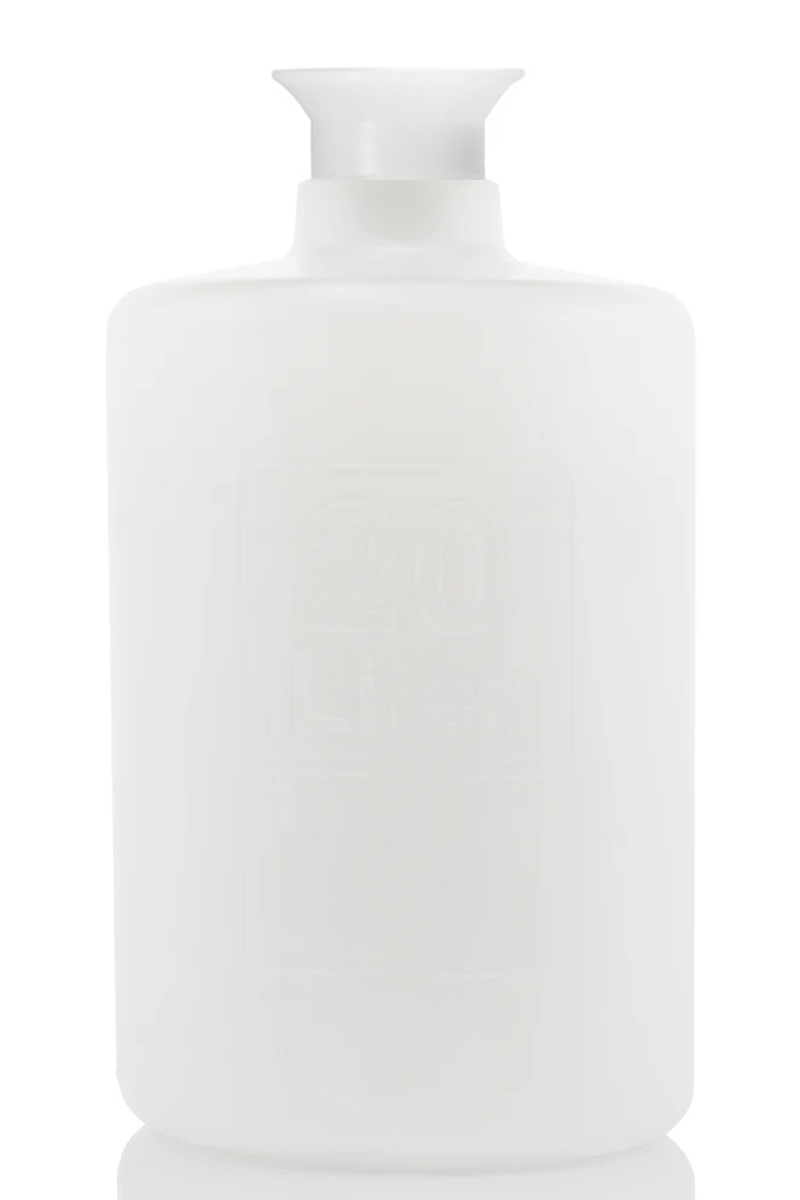 Non-Sterile / Titanium Round Carboy / 6" - 515-CH92-FLS