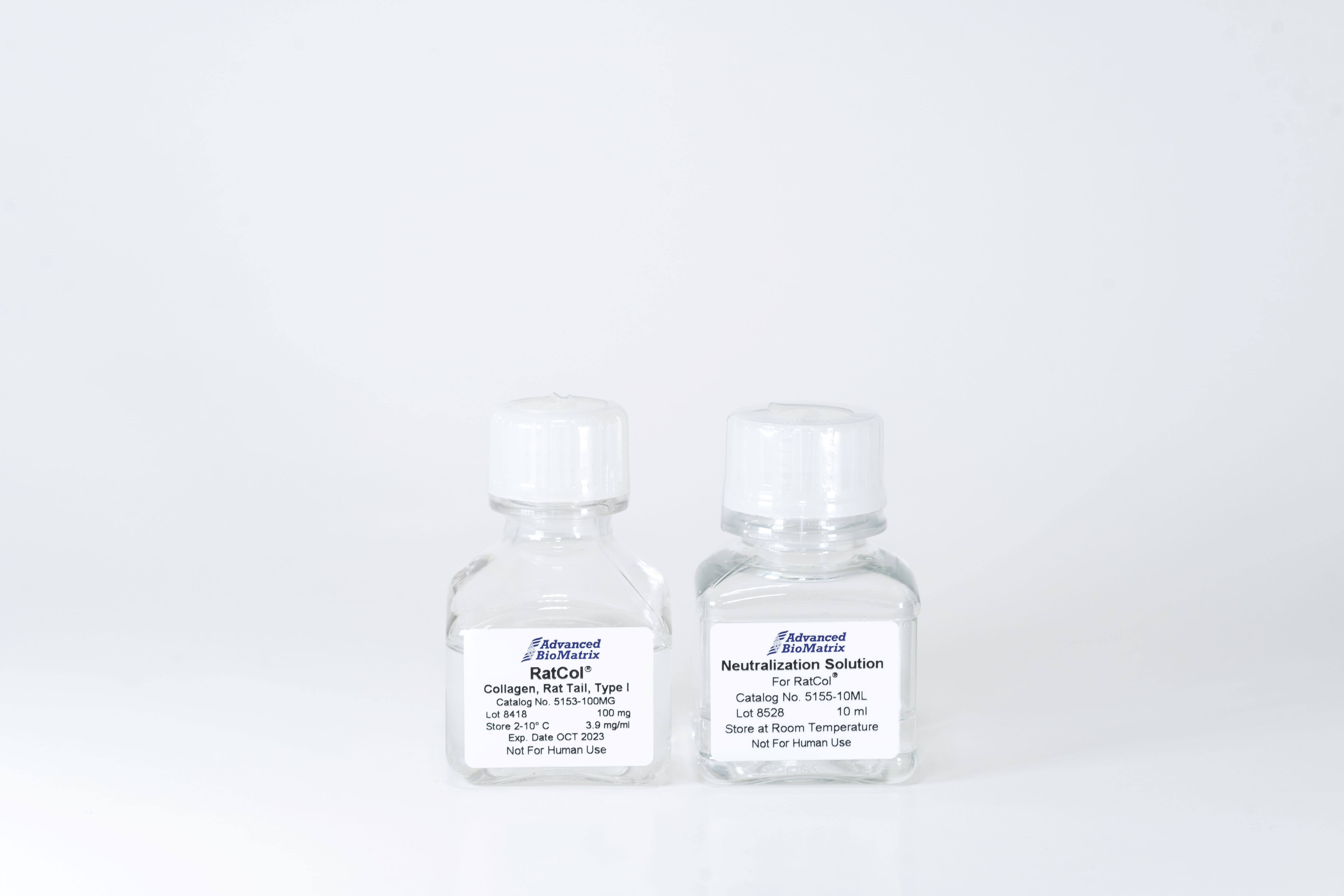 Rat Tail Collagen Solution, Type I, 4 mg/ml, 25 mL (3D Hydrogels) + Neutralization Solution