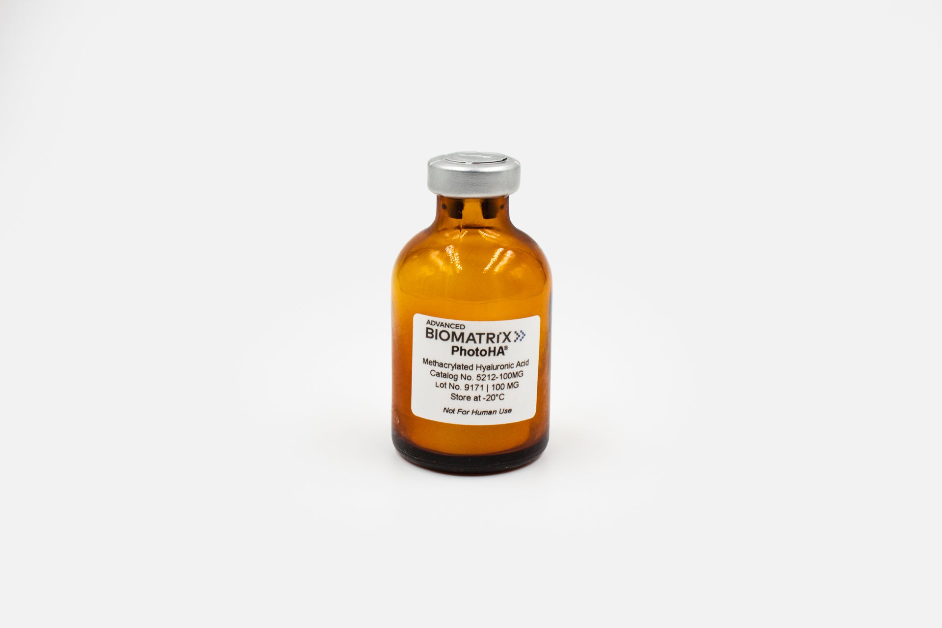 PhotoHA® Stiff, Methacrylated Hyaluronic Acid (HA Only), 100 mg