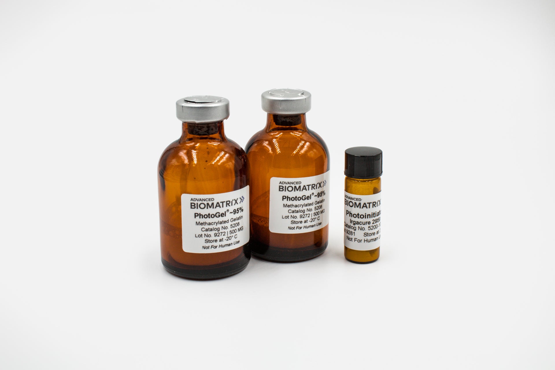 PhotoGel® 95% DS Methacrylated Gelatin, 2 x 500 mg with Irgacure Kit