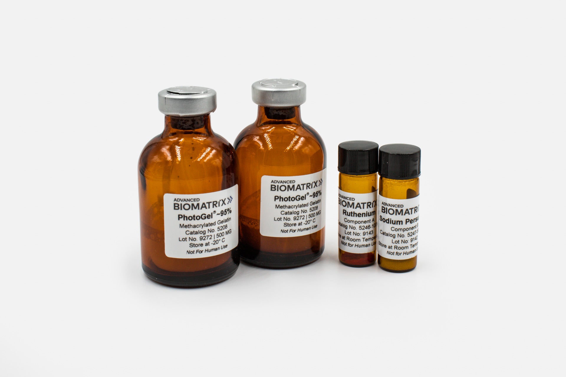 PhotoGel® 95% DS Methacrylated Gelatin, 2 x 500 mg with Ruthenium Kit