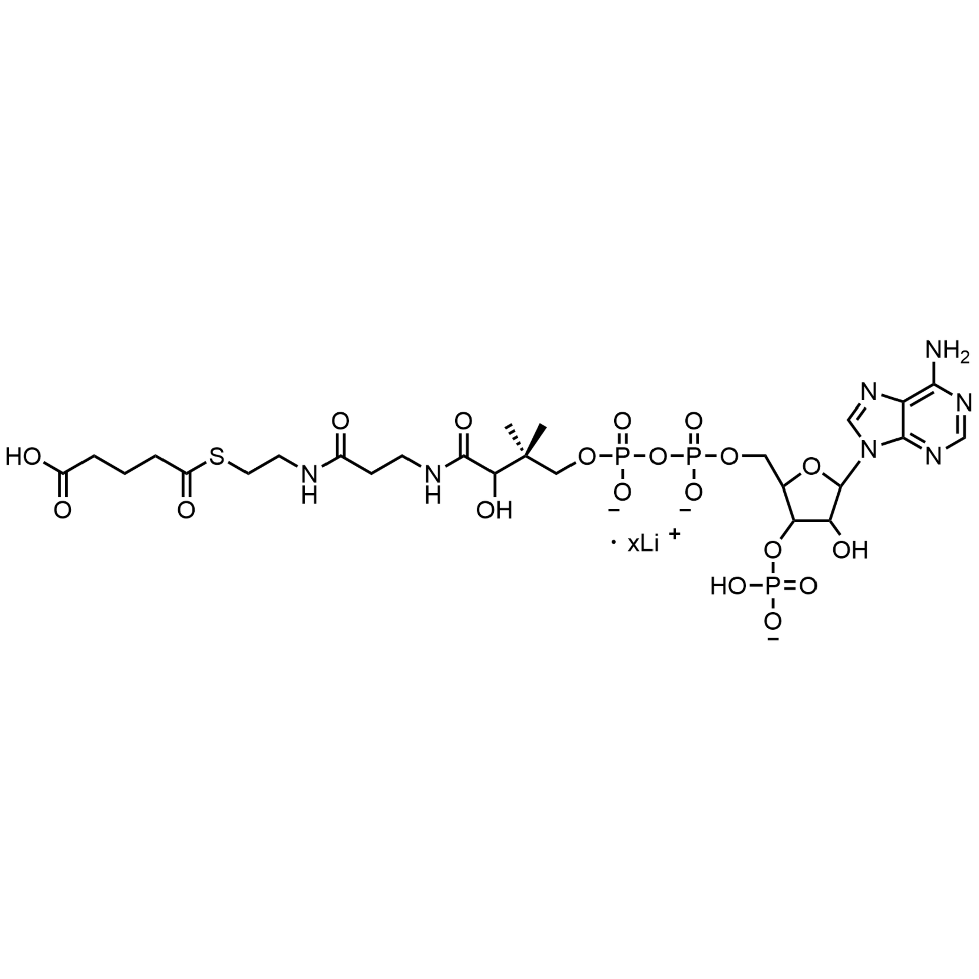 Glutaryl Coenzyme A, Lithium salt