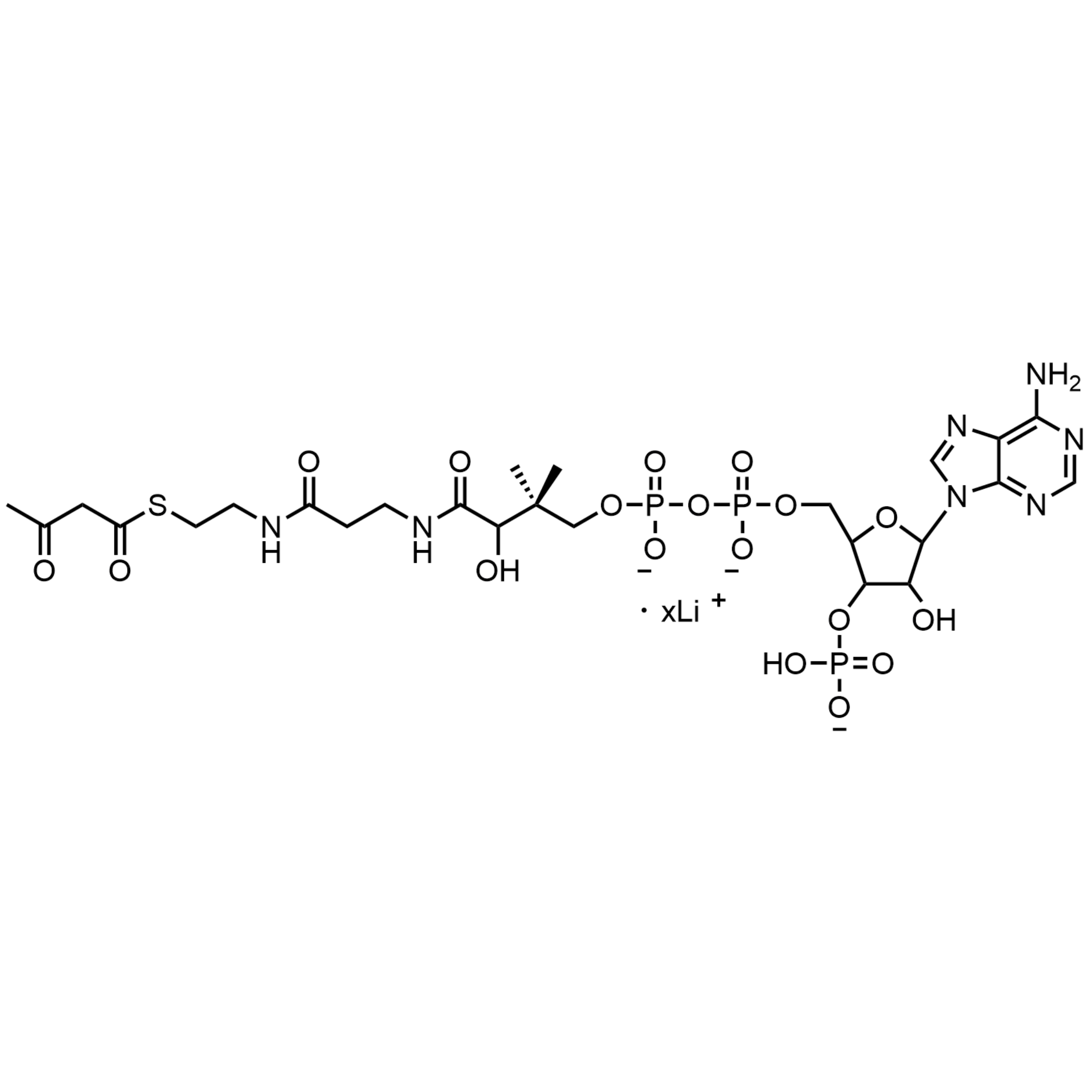 Acetoacetyl Coenzyme A, Lithium salt