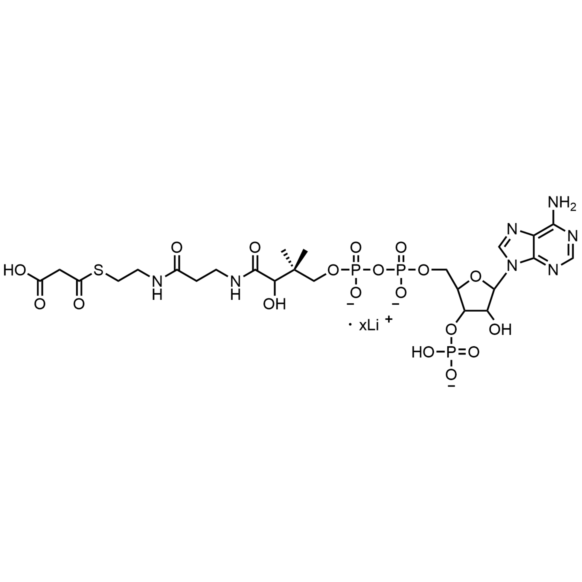 Malonyl Coenzyme A, Lithium salt