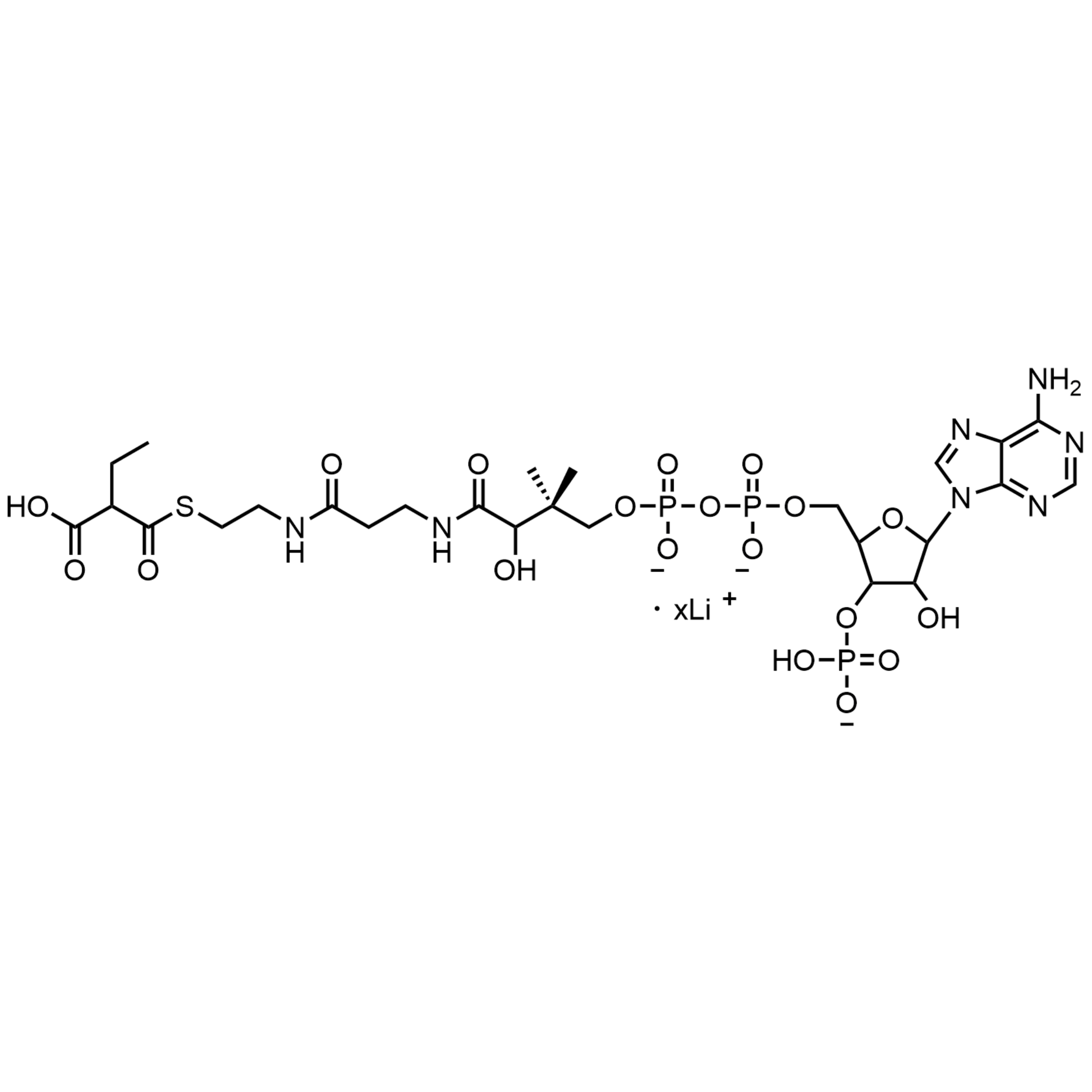 Ethylmalonyl Coenzyme A, Lithium salt