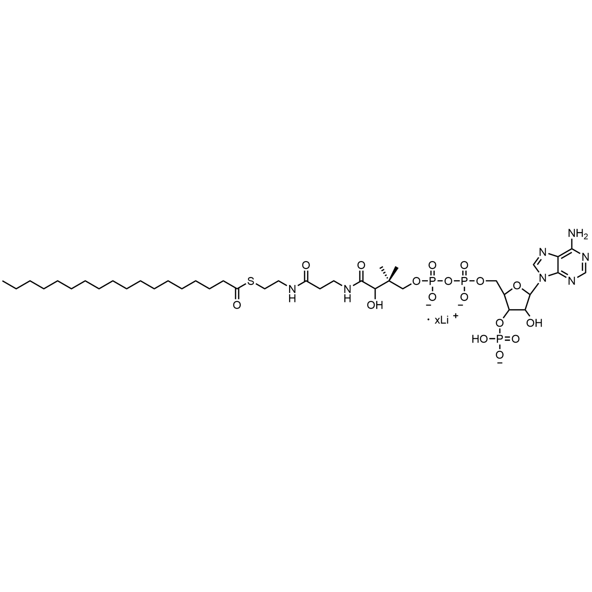 Stearoyl Coenzyme A, Lithium salt