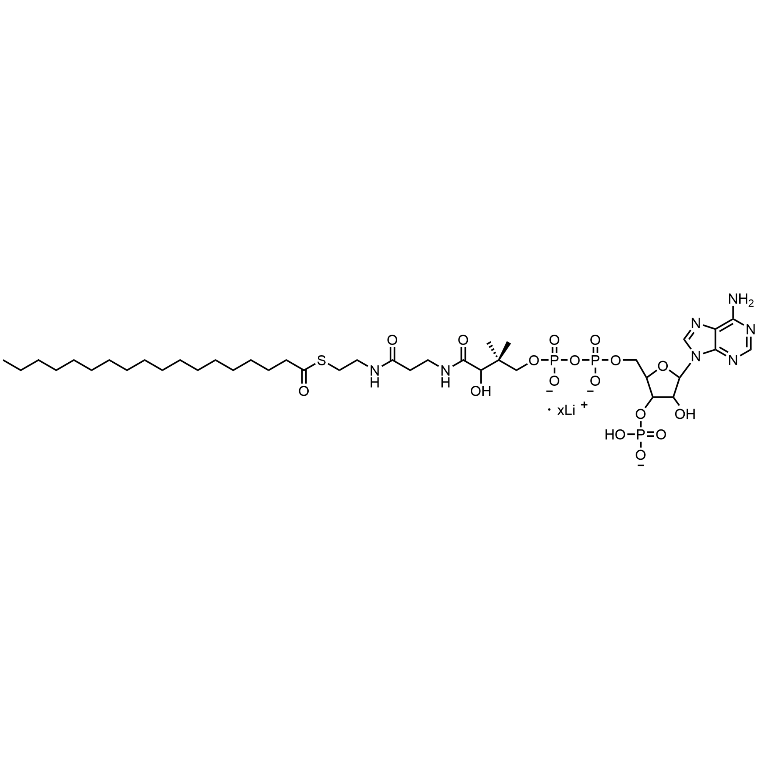 Stearoyl Coenzyme A, Lithium salt