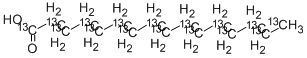 Palmitic acid-13C16