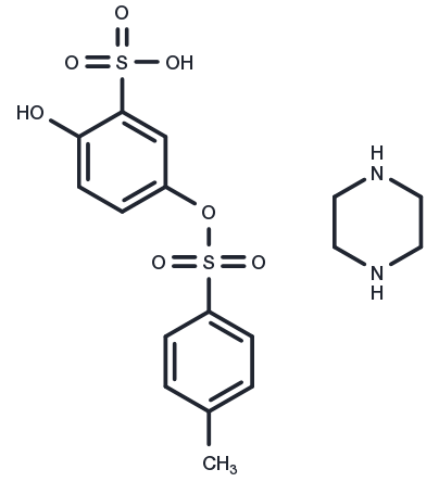 Sultosilic acid, piperazine salt