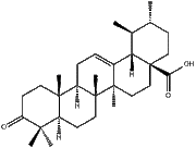 3-oxo-urs-12-en-28-oic acid