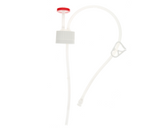 EZCellGene™ 38-430 Cap Assembly for 60mL Bottle with micro bore Overmolded Silicone tubing 1/16" ID x 3/16" OD, 20/CS