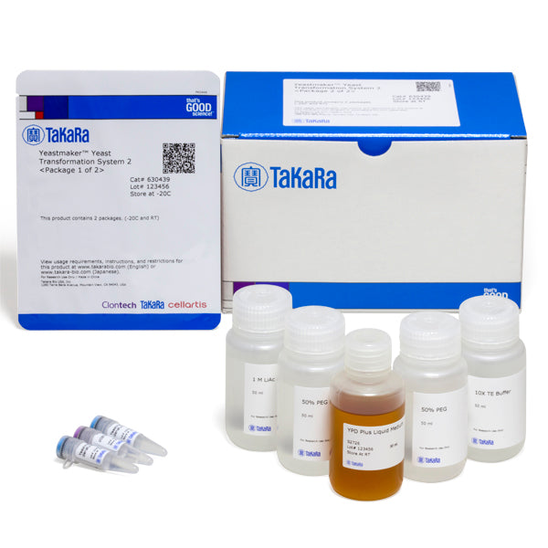 Yeast transformation kit and carrier DNA - Protein research - Takara Bio