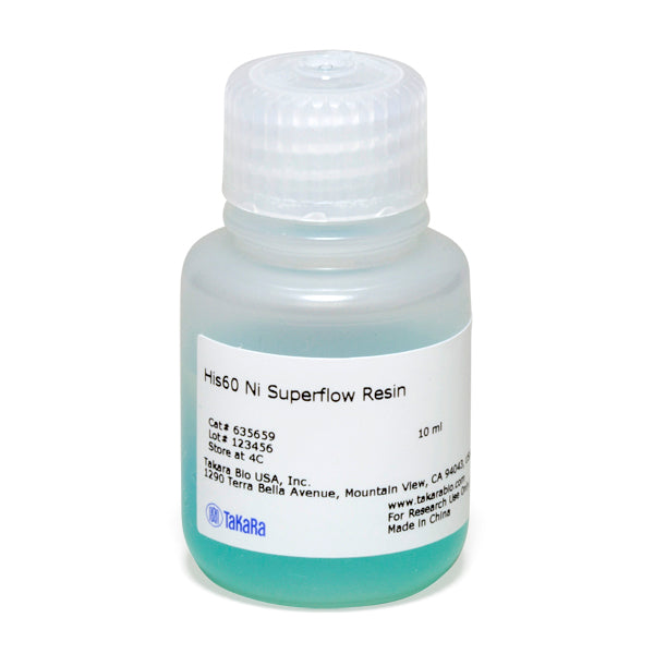 His-tagged recombinant protein purification—His60 Ni Superflow Resin - Protein research - Takara Bio