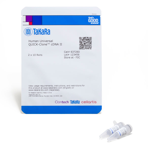 Universal human cDNA - mRNA and cDNA synthesis - Takara Bio