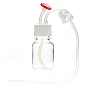 EZCellGene™ 38-430 Bottle Assembly, 125mL, with micro bore Overmolded Silicone tubing 1/16" ID x 3/16" OD, 10/CS