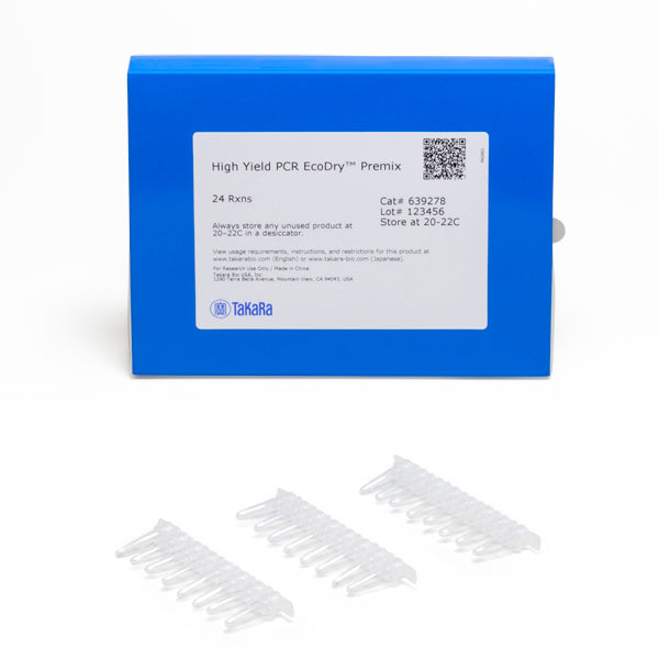 Titanium Taq EcoDry premix—lyophilized, high-yield PCR master mix - PCR - Takara Bio