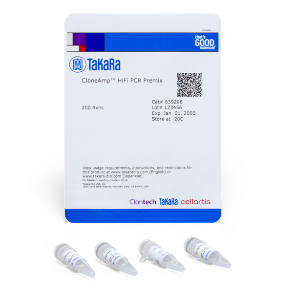 CloneAmp HiFi PCR Premix—high-fidelity PCR for cloning - PCR - Takara Bio