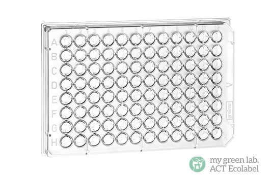CELL CULTURE MICROPLATE, 96 WELL, PS, V-BOTTOM,  - 96 Well Cell Culture Microplates Clear - Greiner Bio-One