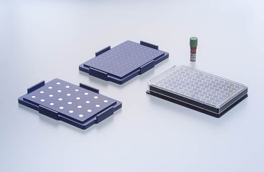 96 WELL BIOPRINTING KIT, µCLEAR®, BLACK,  - Magnetic 3D Cell Culturing - Greiner Bio-One
