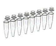 PCR 8-TUBE BREAKABLE STRIPS, 0.2 ML, PP,  - Pcr 8 Tube Strips With Attached Caps - Greiner Bio-One