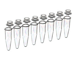 PCR 8-TUBE BREAKABLE STRIPS, 0.2 ML, PP,  - Pcr 8 Tube Strips With Attached Caps - Greiner Bio-One