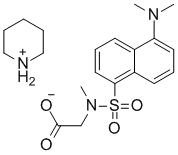 Dansylsarcosine piperidinium salt