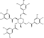 1,2,3,6-Tetra-O-galloyl-β-D-glucose
