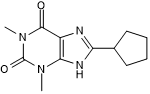 8-Cyclopentyl-1,3-dimethylxanthine