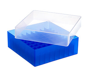 CRYO RACK FOR 81 CRYO.S, PP, BLUE,  - Cryo Storage Box Racks Cap Carrier - Greiner Bio-One