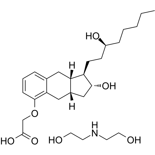 Treprostinil diethanolamine