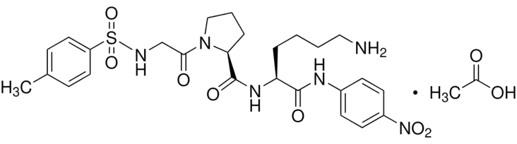 N-(p-Tosyl)-Gly-Pro-Lys 4-nitroanilide acetate