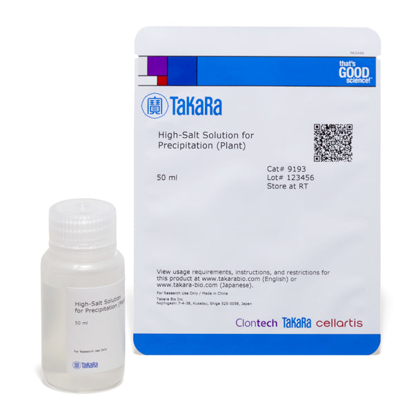 High-salt solution for RNA precipitation - Cloning - Takara Bio