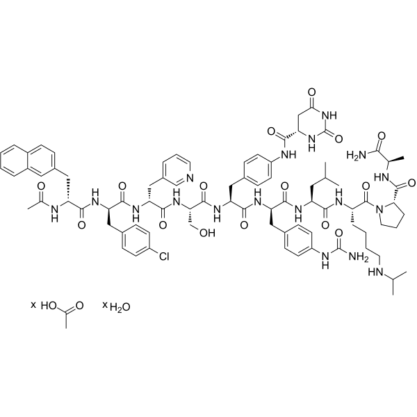 Degarelix acetate hydrate
