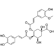 3-Feruloyl-4-caffeoylquinic acid