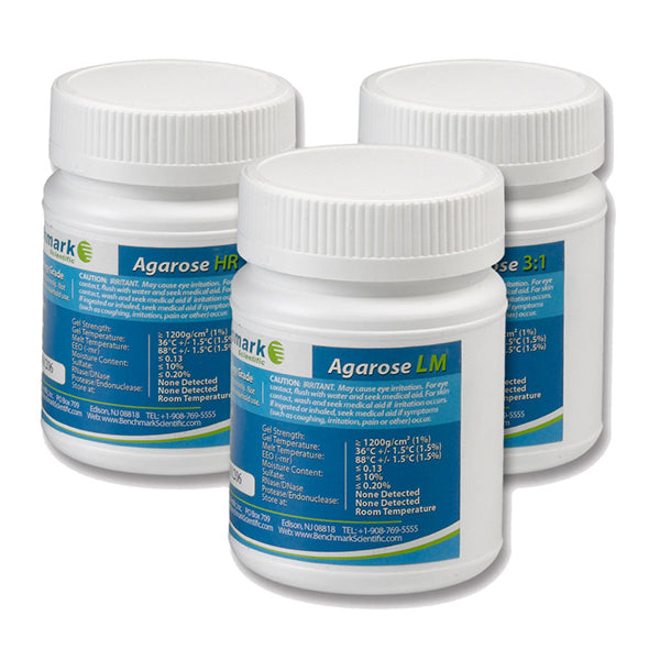 Benchmark Agarose Lm (Low Melt) 100G - Agarose - Benchmark Scientific