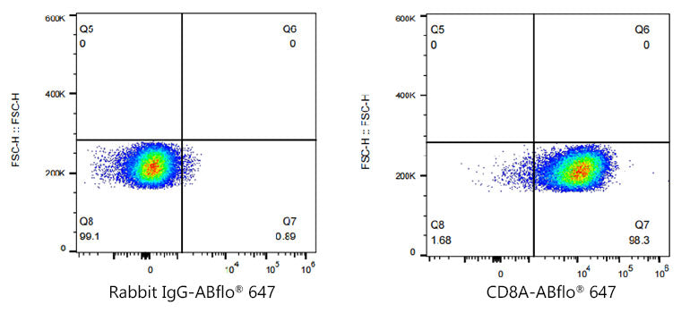 ABflo® 647 Rabbit anti-Human/Monkey CD8a mAb