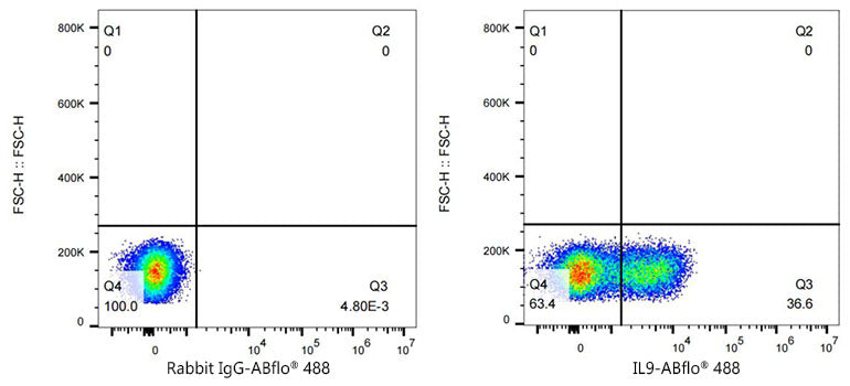 ABflo® 488 Rabbit anti-Human IL9 mAb
