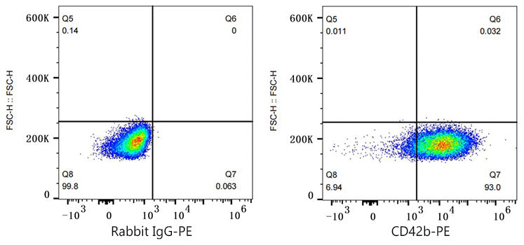 PE Rabbit anti-Human CD42b mAb