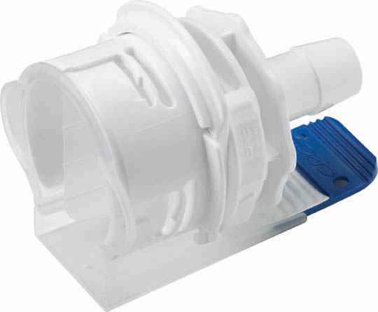 1/2” Hose Barb Class VI Polycarbonate Coupling Body, AQC17008