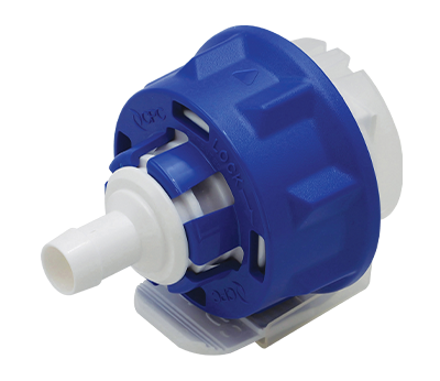 3/8” Hose Barb Class VI Polycarbonate Coupling Insert - High Temperature, AQC22006HT